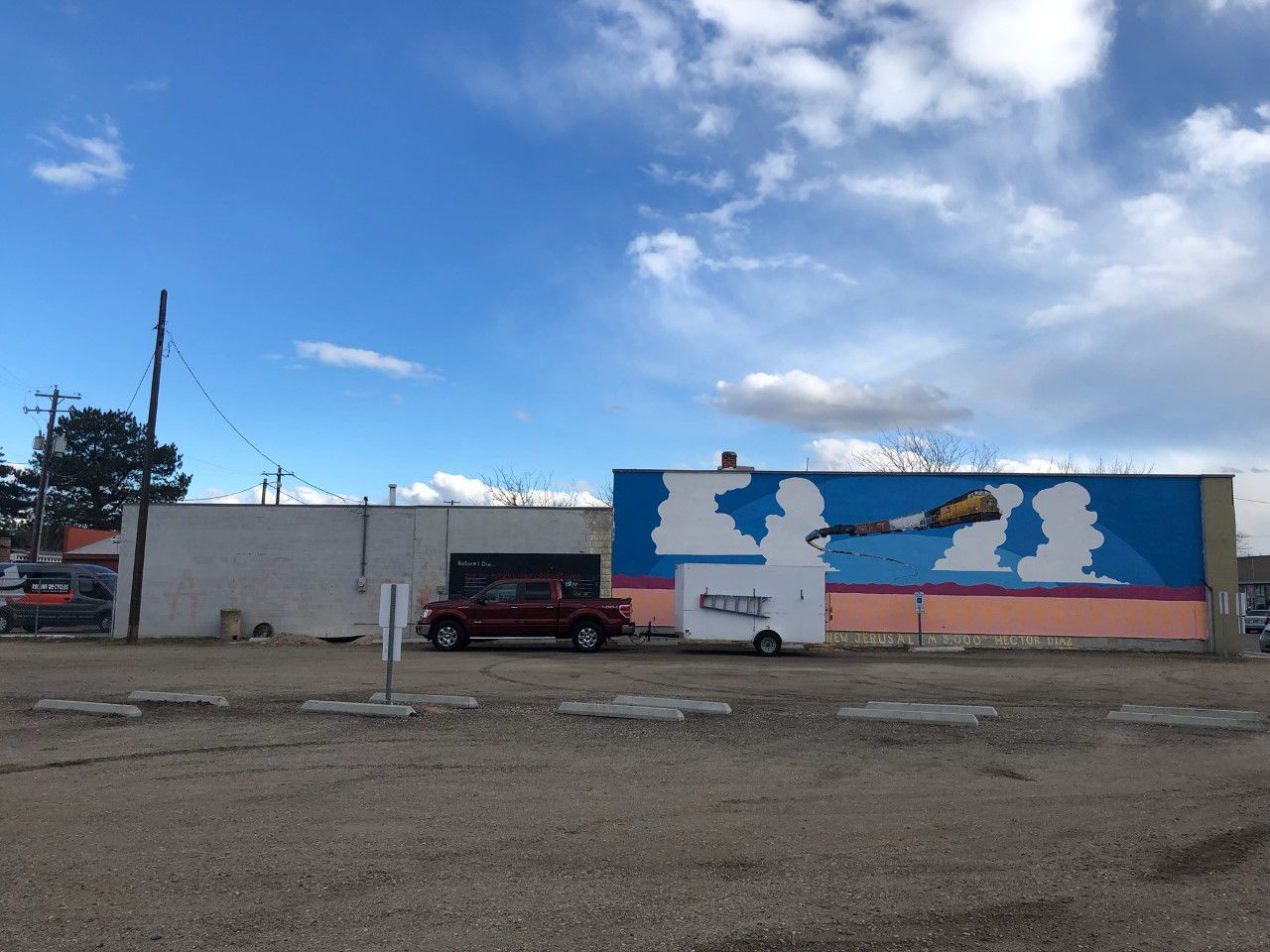 Rolling H mural
